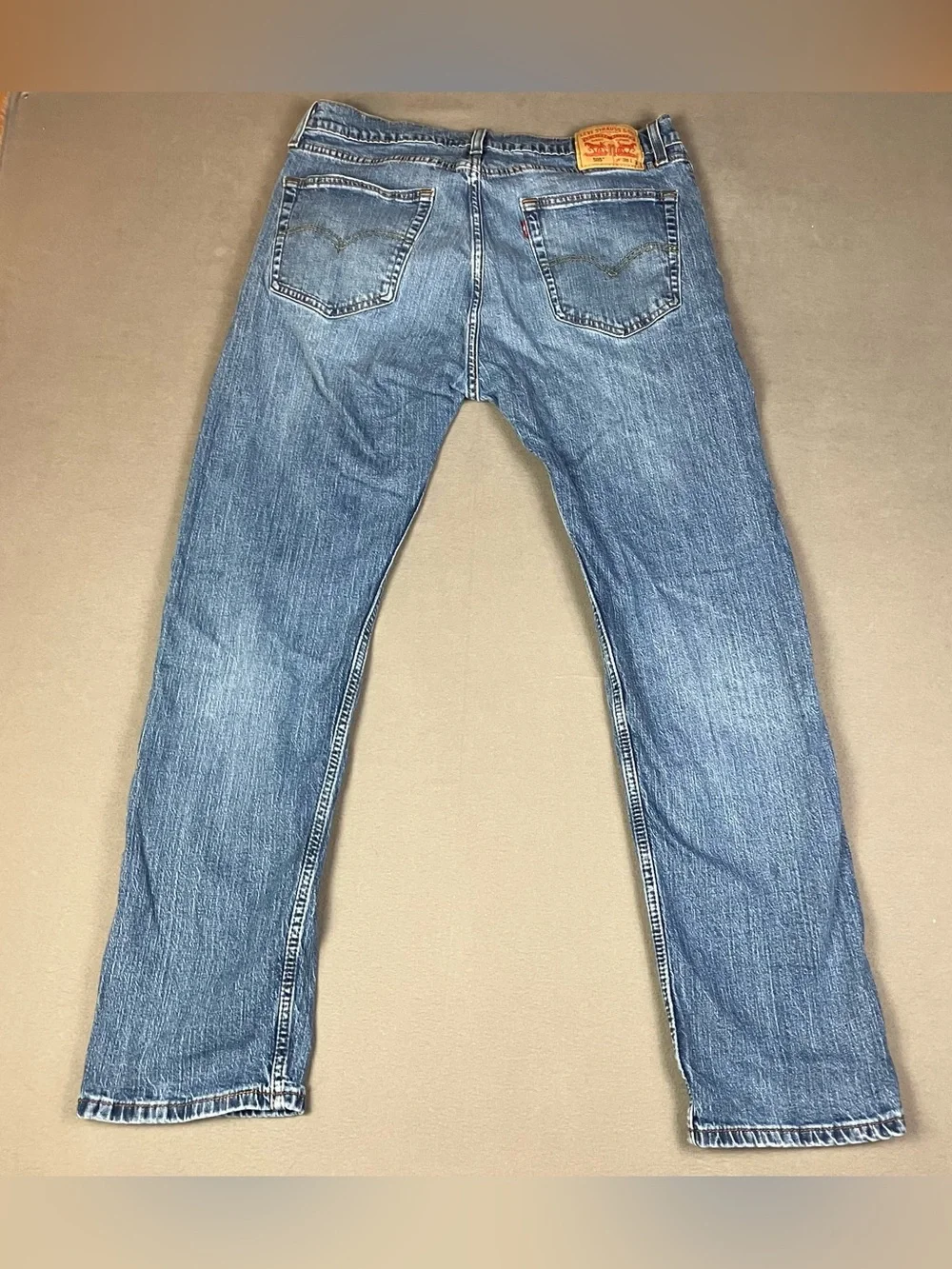 Levis 505 Jeans Men’s Size 36x32 Regular Fit Straight Leg Blue Denim (Lot of 3).